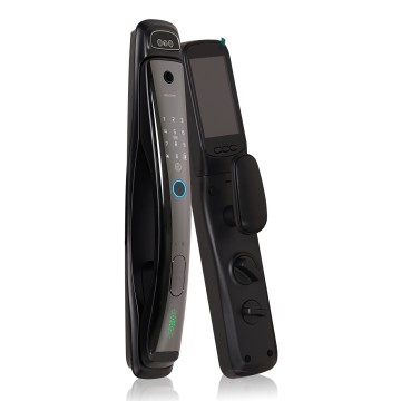 WiFi Smart Securtiy Door Lock 3D Face Recognition 1MP Camera Infrared Night Vision