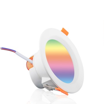 MOES WiFi Smart LED Downlight Smart LED 7W RGB 2700K-6500K W + C light