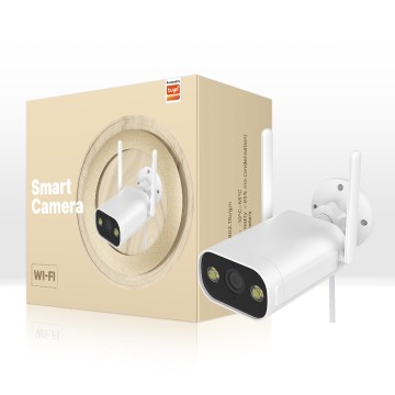 MOES Tuya WiFi 2.4GHz 5GHz Dual Band Smart Solar Power Panel Integrated Camera