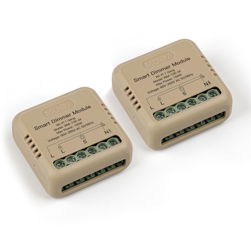 Tuya WiFi Smart Dimmer Switch Module Timer Diy Breaker Light Dimmer Switch 12 Gang With Alexa Google Home (2)