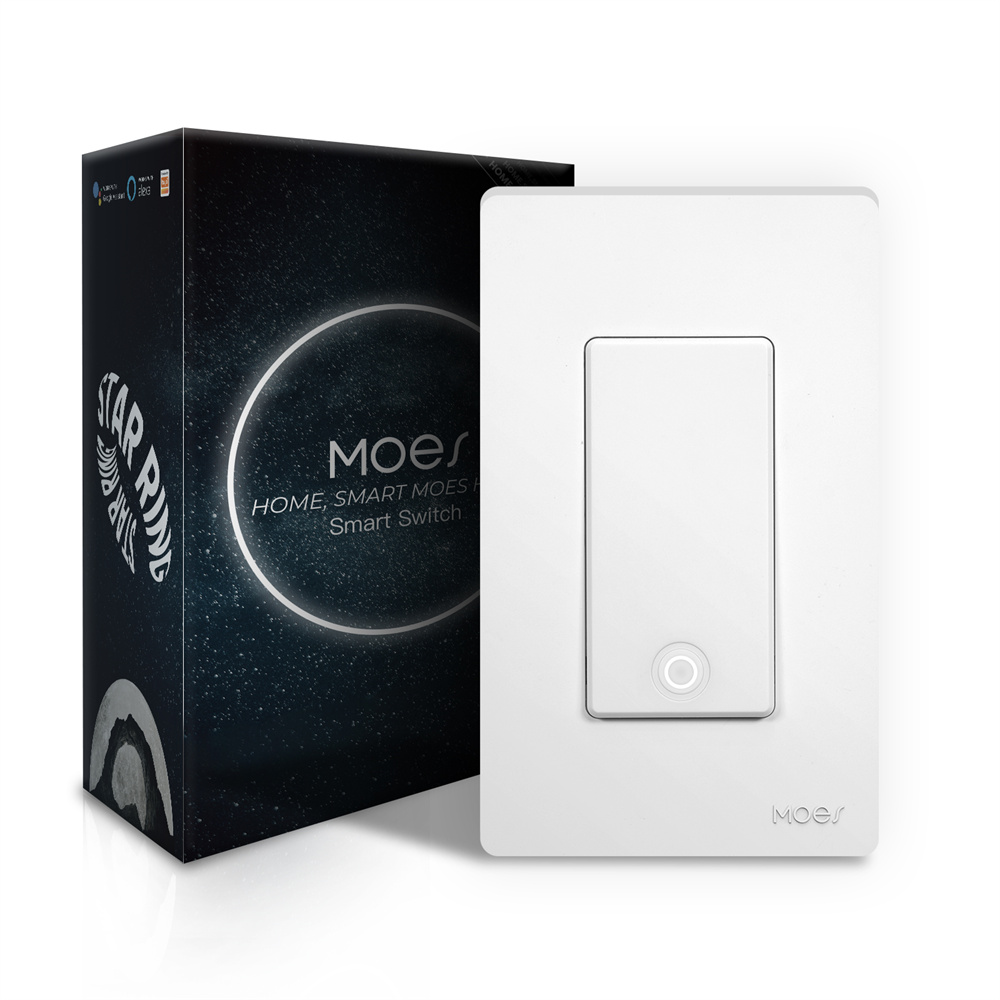 MOES New Star Ring Series Tuya Smart WiFi 3 Way-Si04