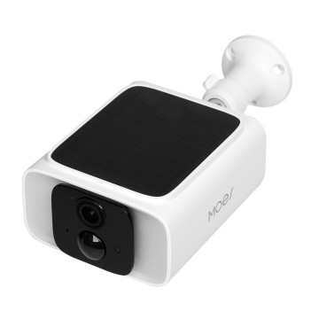 MOES Tuya WiFi 2.4GHz 5GHz Dual Band Smart Solar Power Panel Integrated Camera