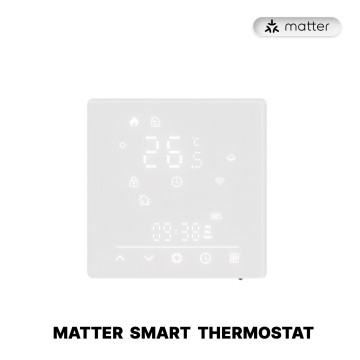MOES Tuya Matter WiFi Smart Thermostat Temperature Controller Water Boiler Electric Heating