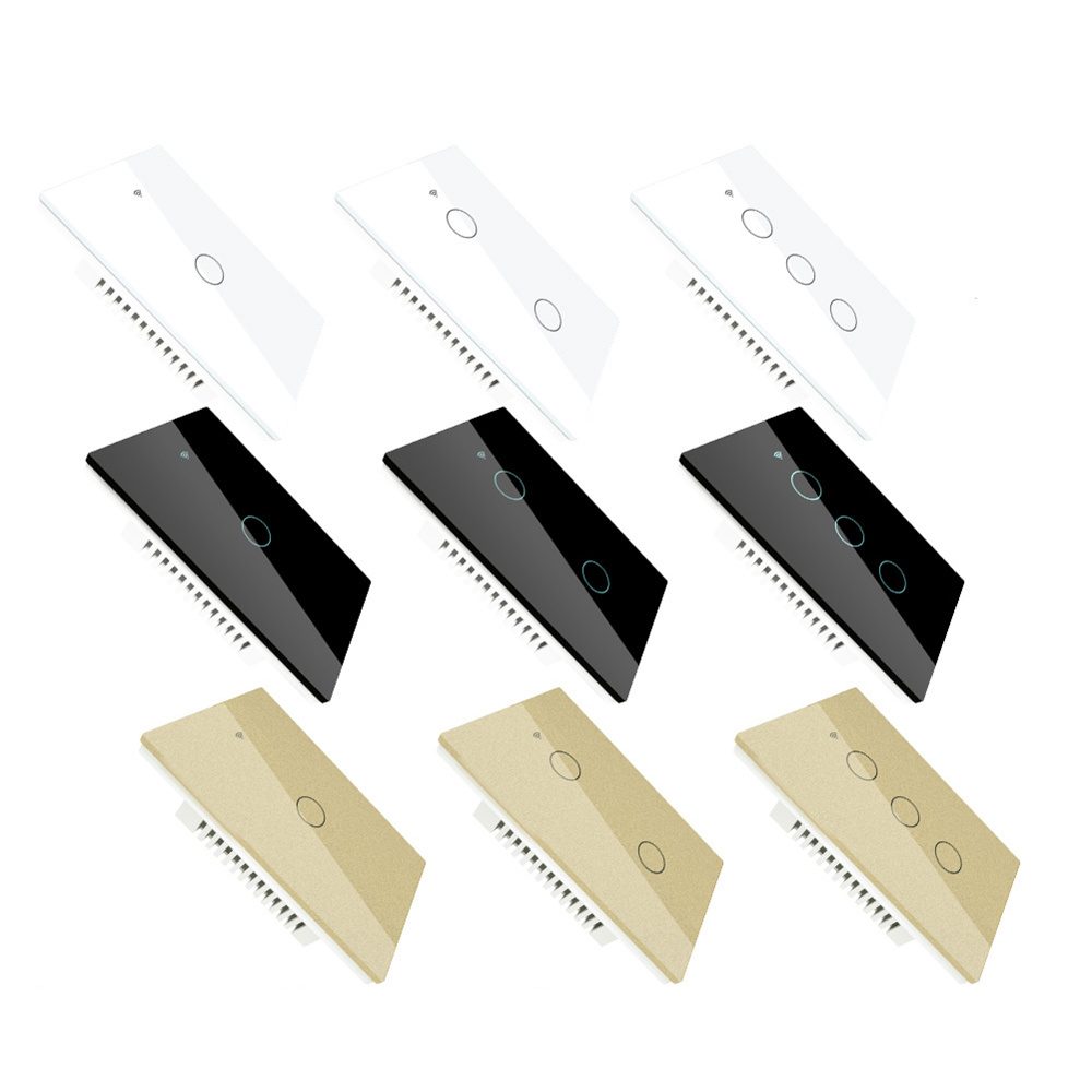 Moes WiFi RF433 Smart Touch Wall Light Switch 04